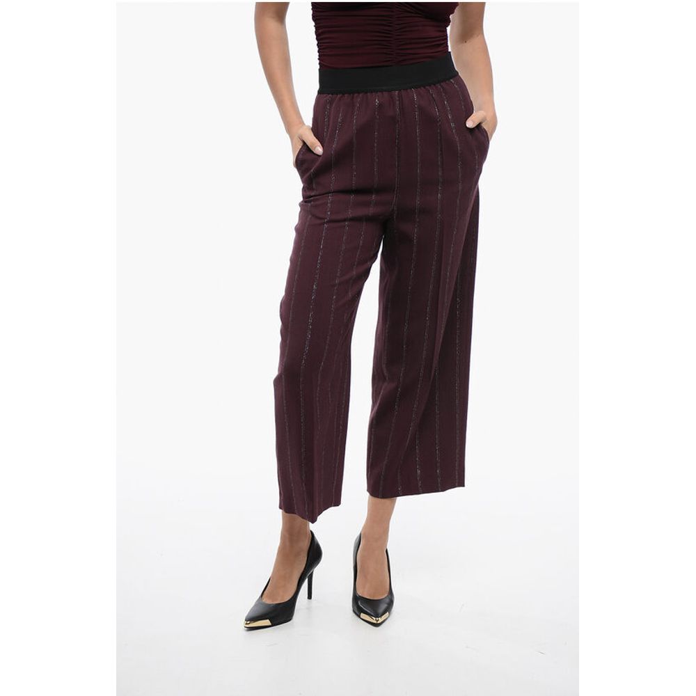 Stella McCartney Flanel Pants with Lurex Detail