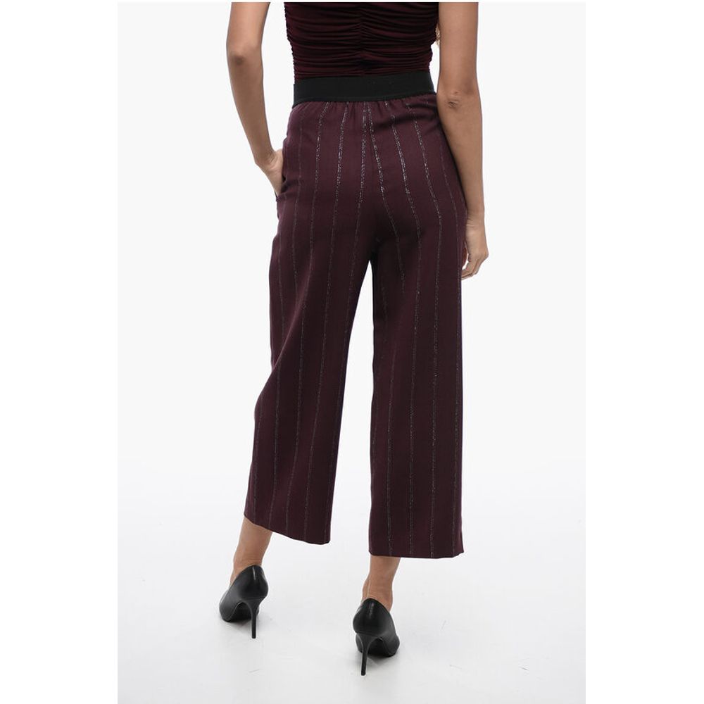 Stella McCartney Flanel Pants with Lurex Detail