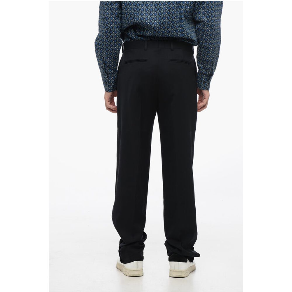 Dior PETER DOIG 4-Pocketed Wool Pants with Ankle Martingale