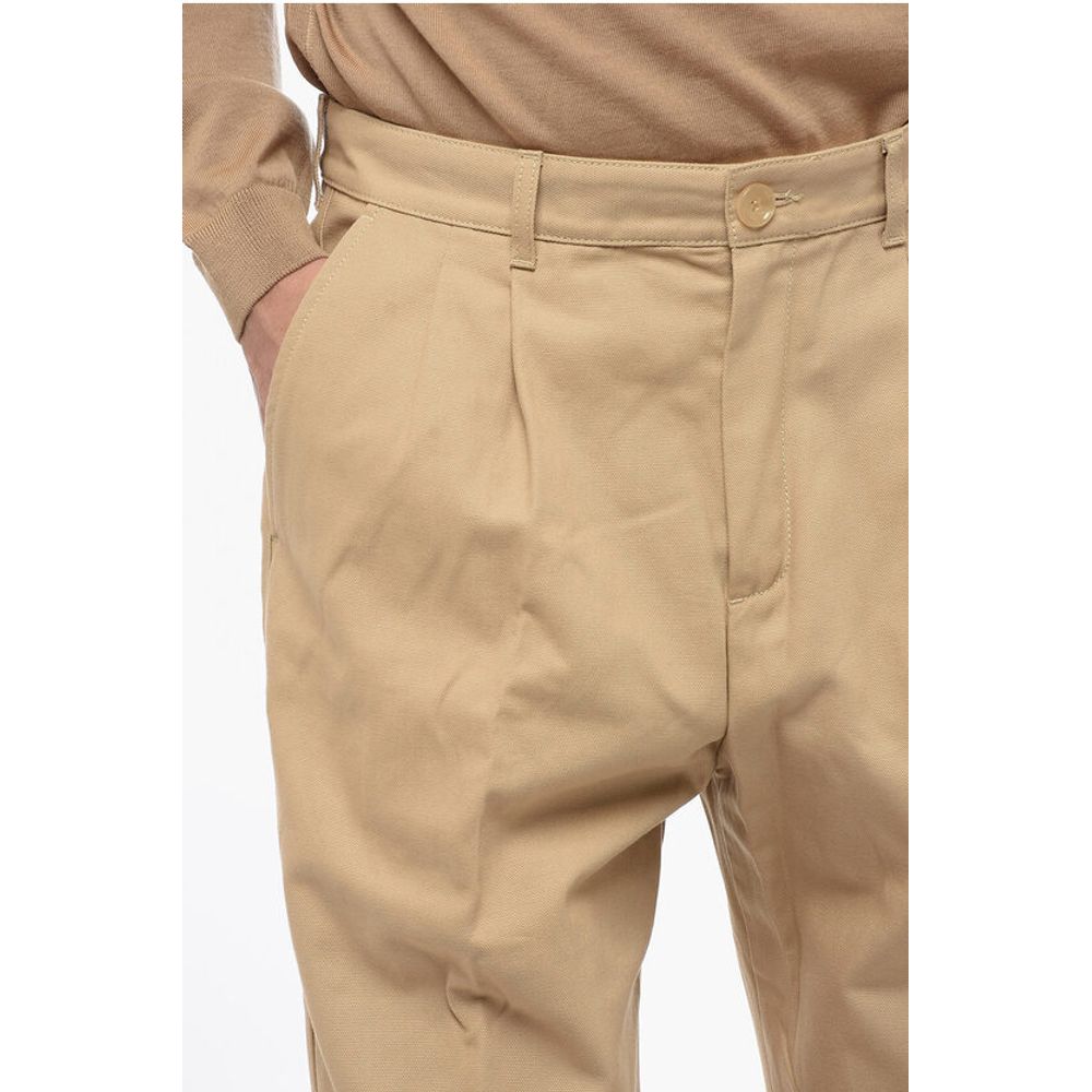 Gucci Cotton SIL VOUS PLAIT Chinos Pants