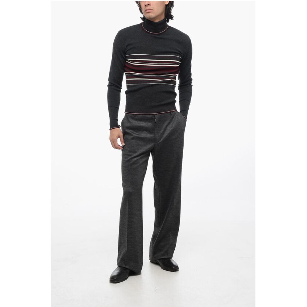 Dolce & Gabbana Wool Blend Stretchy Pants