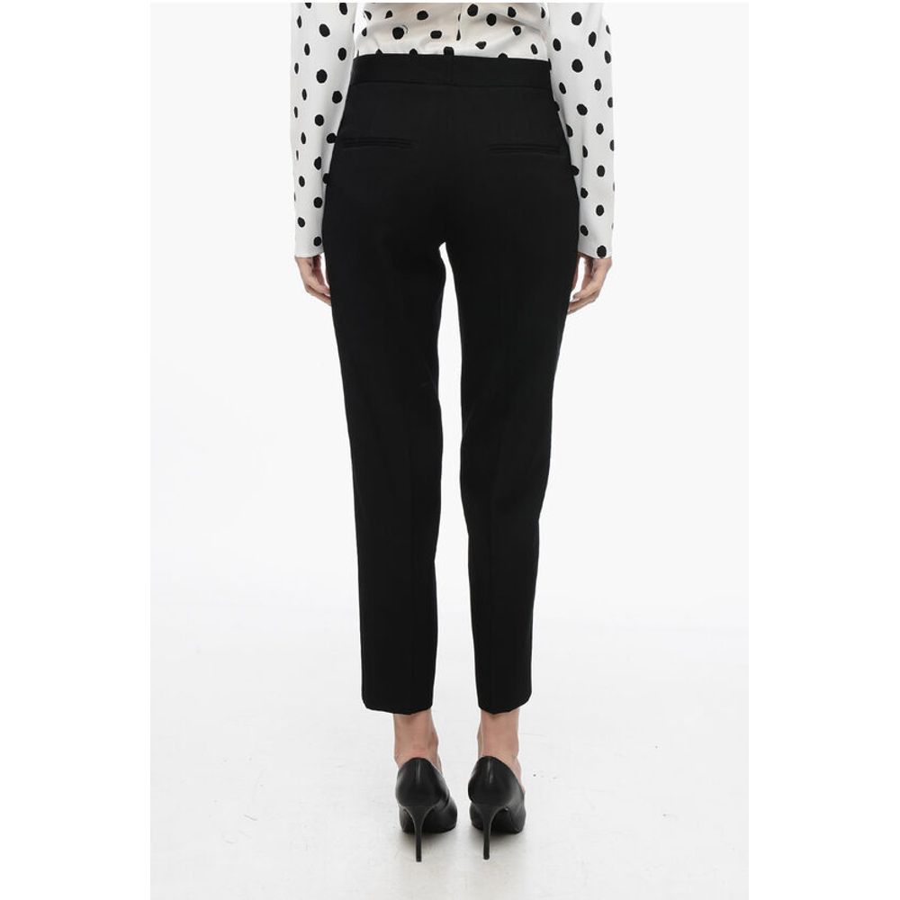 Jil Sander Front-pleated Cropped Pants