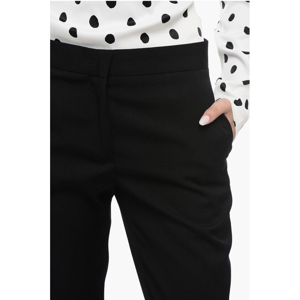Jil Sander Front-pleated Cropped Pants