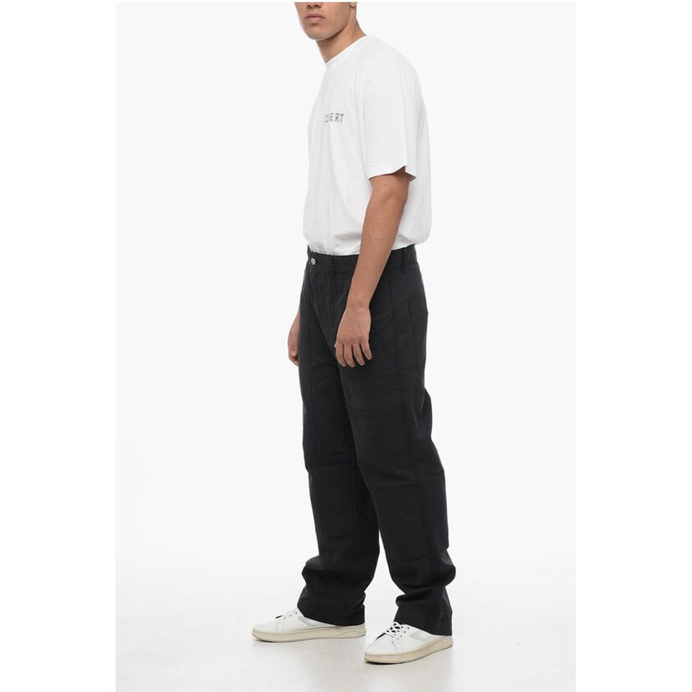 Isabel Marant Cotton Carrot Fit Pants with Belt Loops