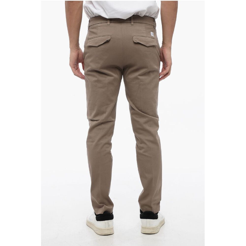 Department 5 Solid Color Stretch Cotton Chino Pants