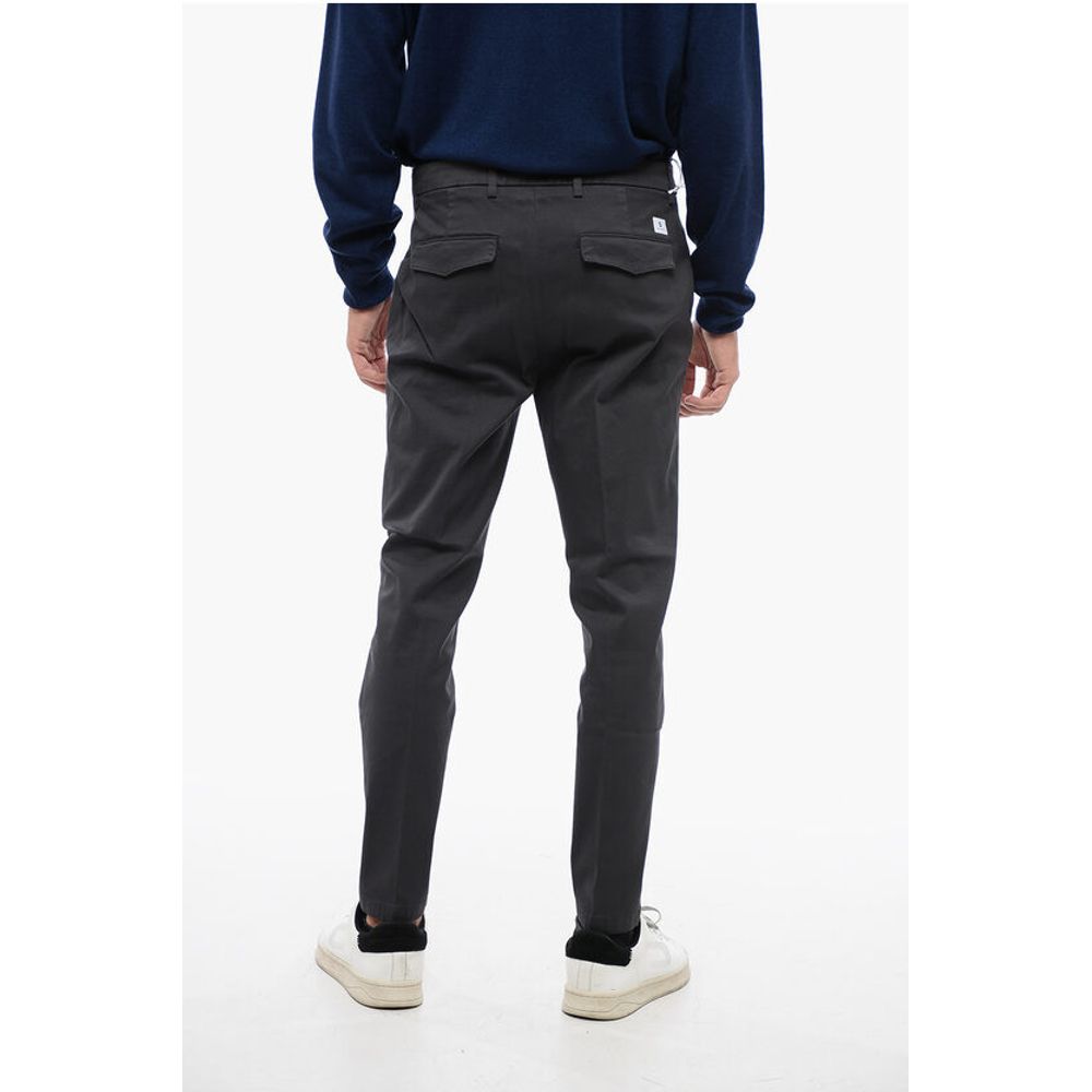 Department 5 Cotton Twill Chinos Pants with Flap pockets