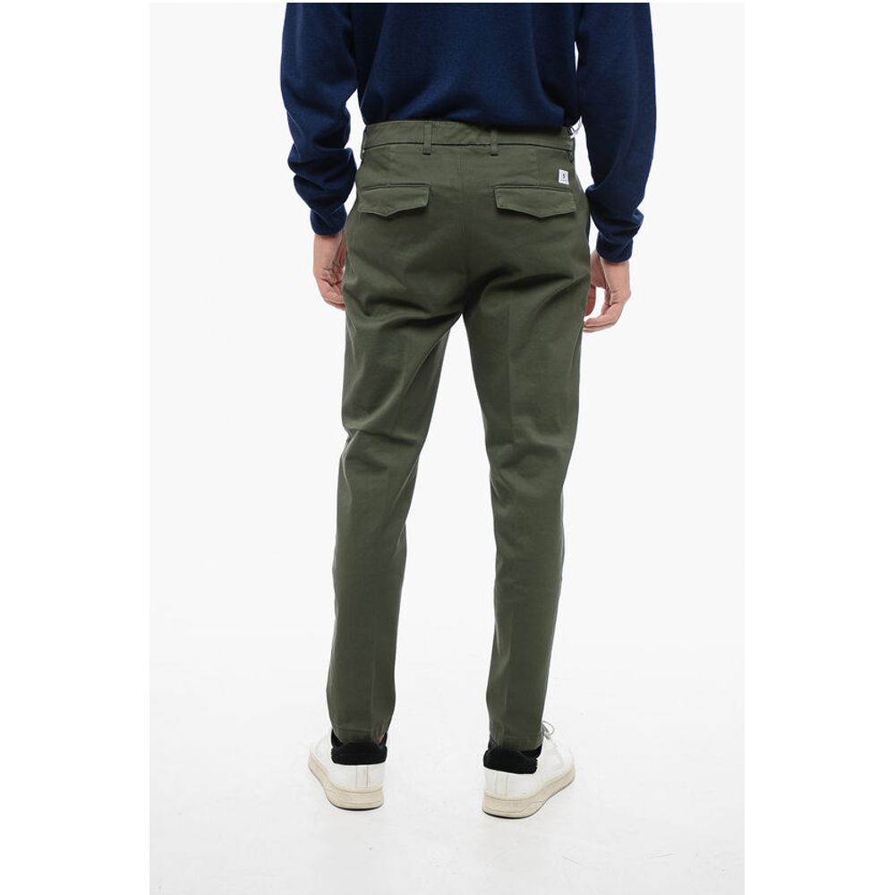 Department 5 Cotton Twill Chinos Pants with Flap pockets