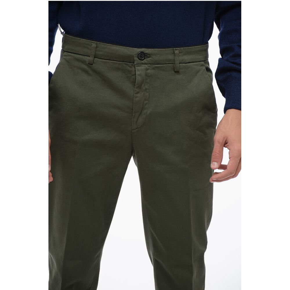 Department 5 Cotton Twill Chinos Pants with Flap pockets