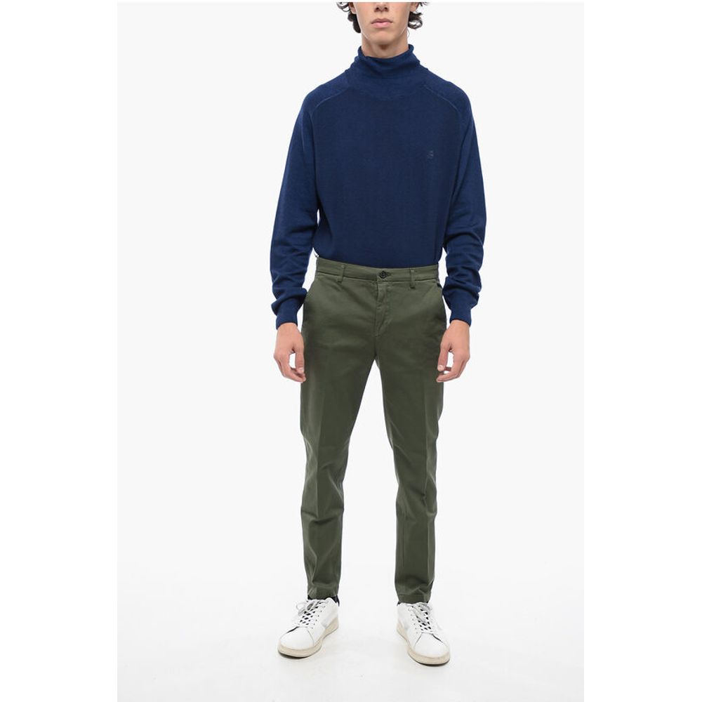 Department 5 Cotton Twill Chinos Pants with Flap pockets