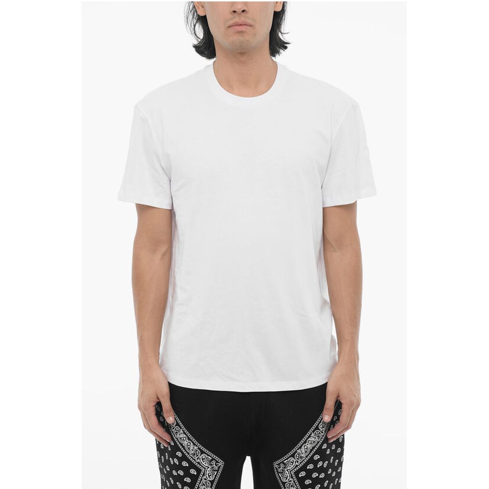 Neil Barrett Set of 2 Solid Color Crew-neck T-Shirt