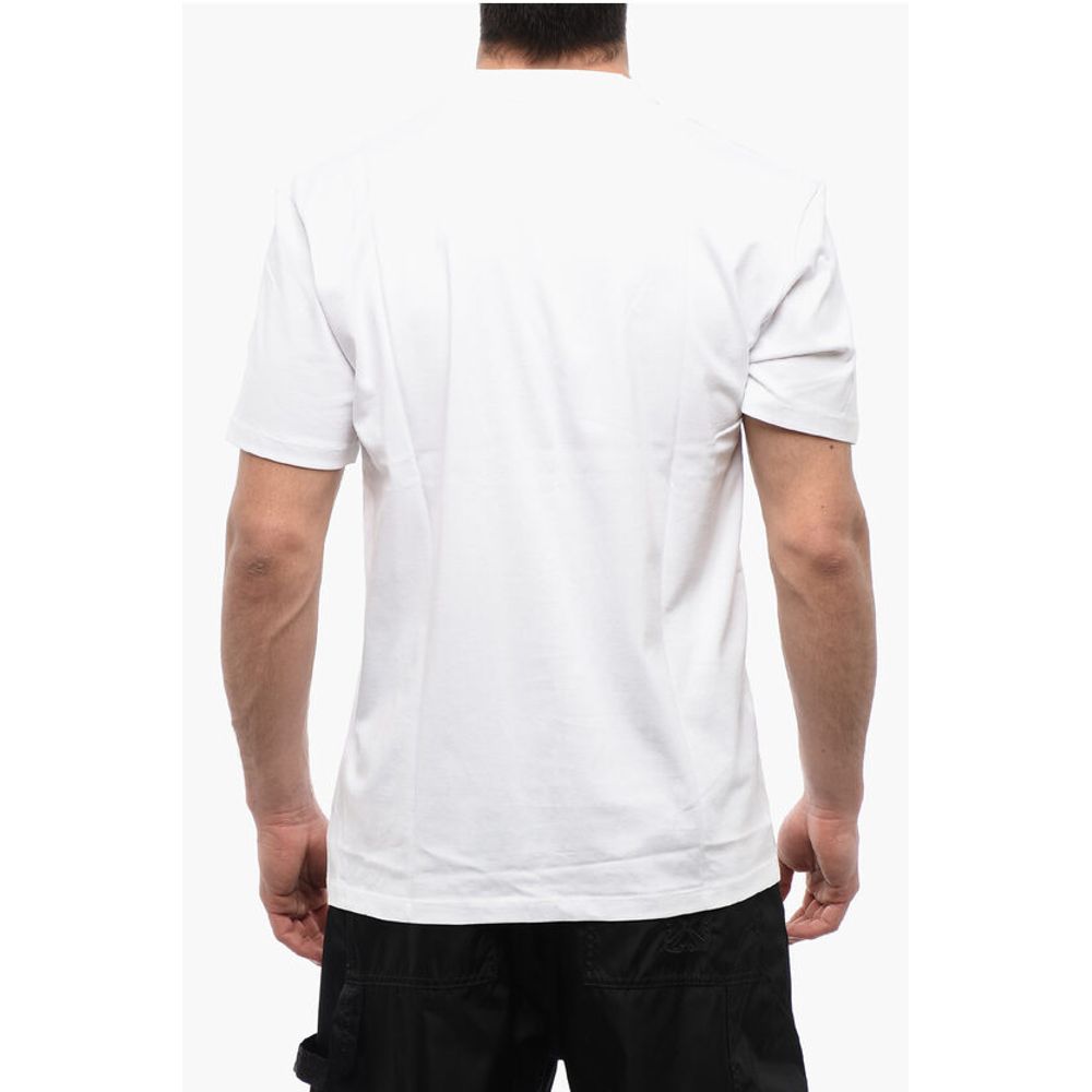 Neil Barrett BARNEYS NY X NEIL BARRETT Crew Neck BOLTED Cotton T-Shirt