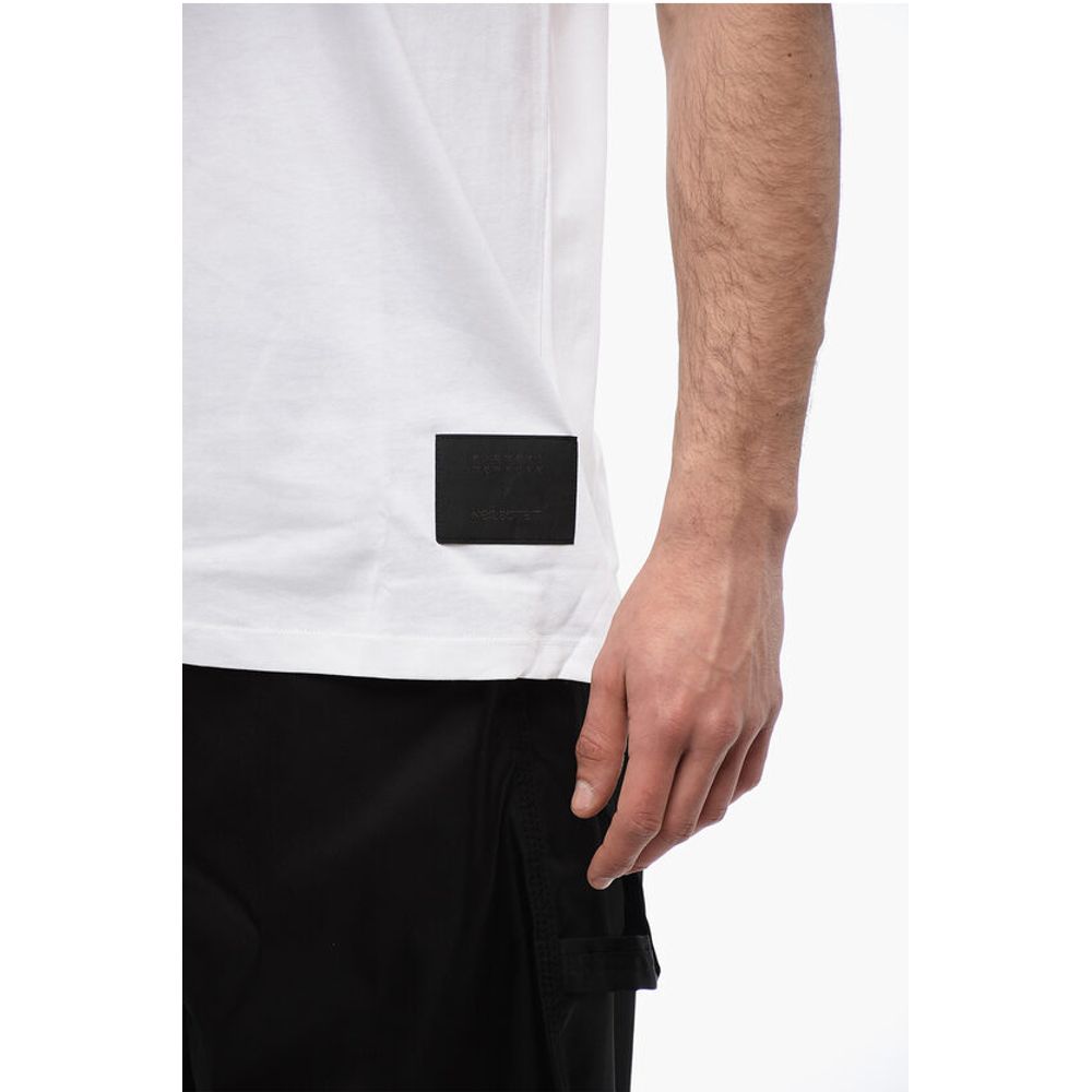 Neil Barrett BARNEYS NY X NEIL BARRETT Crew Neck BOLTED Cotton T-Shirt