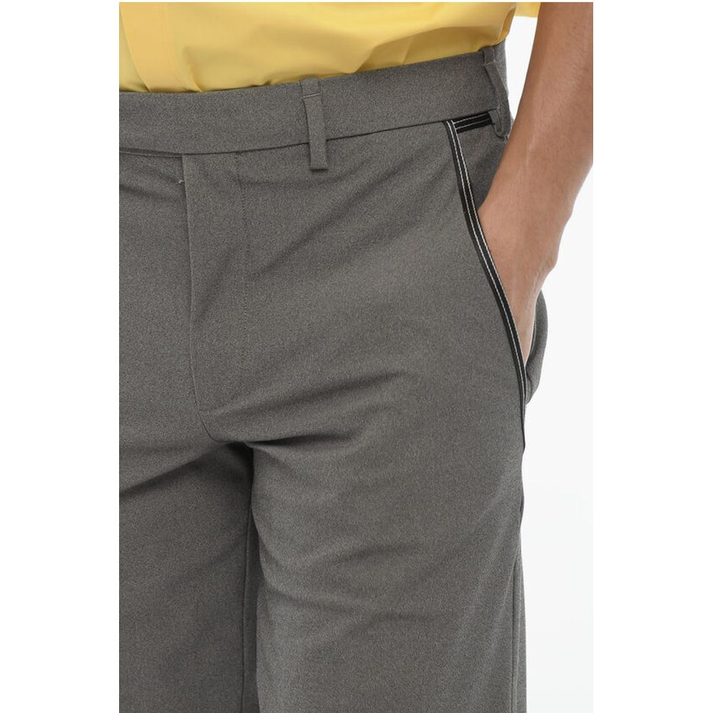 Neil Barrett Regular Fit Slim Fit Pants with Belt Loops
