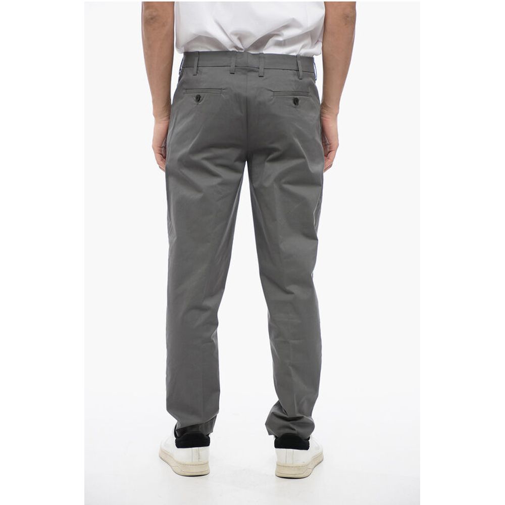 Neil Barrett Cotton Blend Slim Fit Chinos Pants