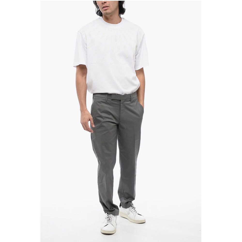 Neil Barrett Cotton Blend Slim Fit Chinos Pants