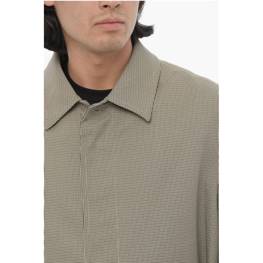 Neil Barrett Embroidered RAINMAC Coat with Belt