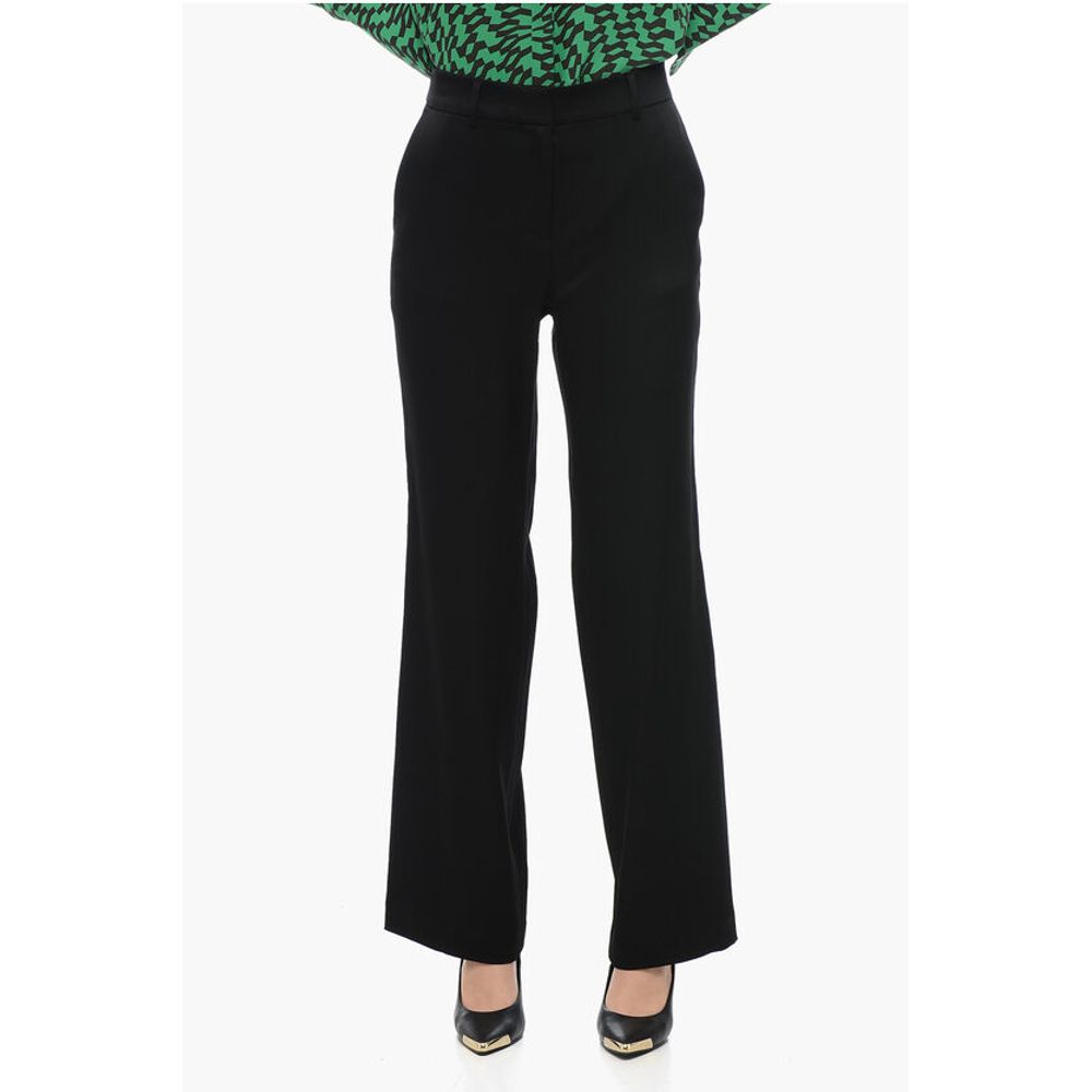 Michael Kors Pantaloni Satin with Flared-Fit