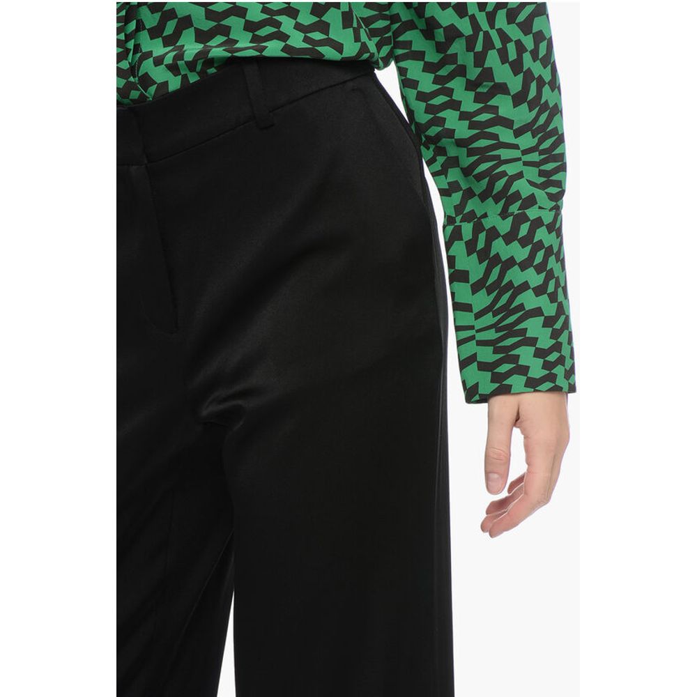 Michael Kors Pantaloni Satin with Flared-Fit