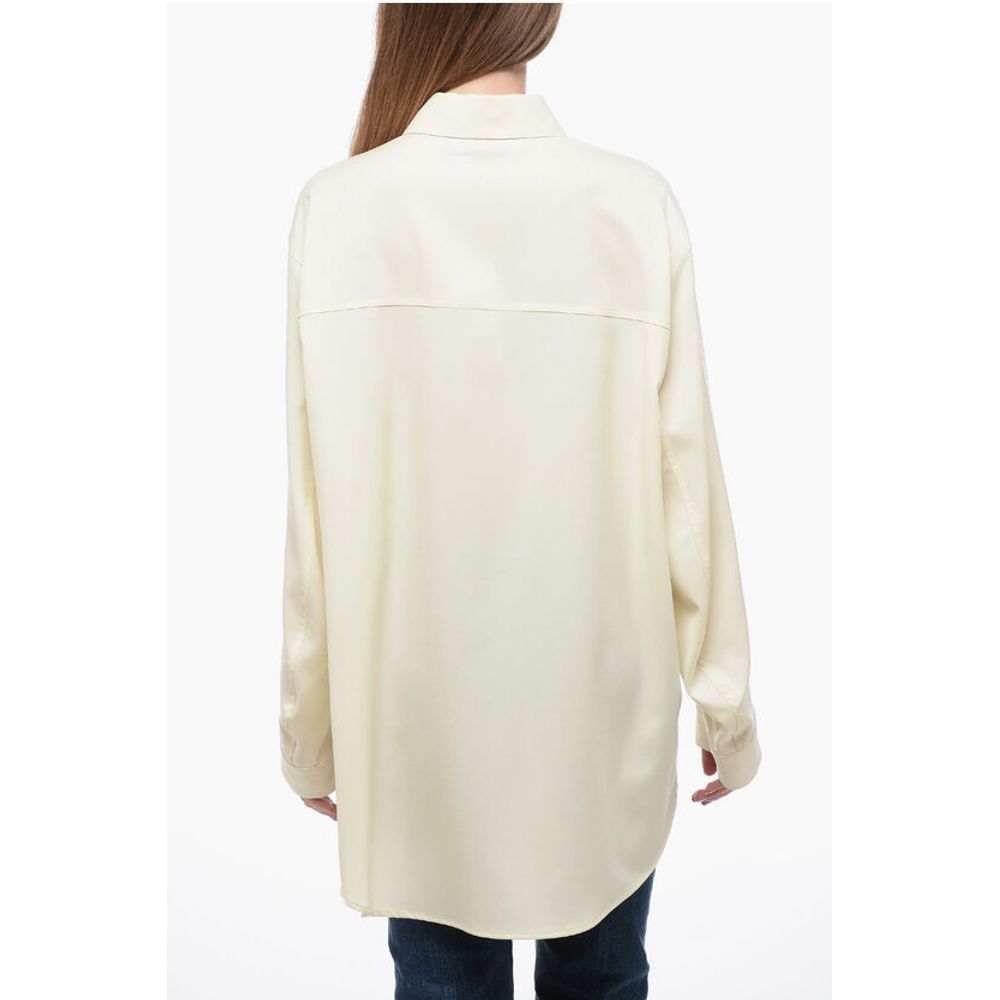 Darkpark Cool Wool Shirt with Oversized Fit