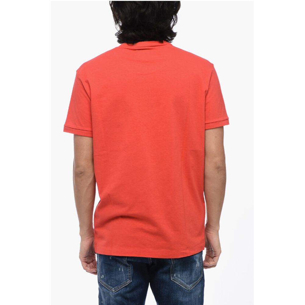Dsquared² Cotton Crew-neck T-shirt with Frontal Print