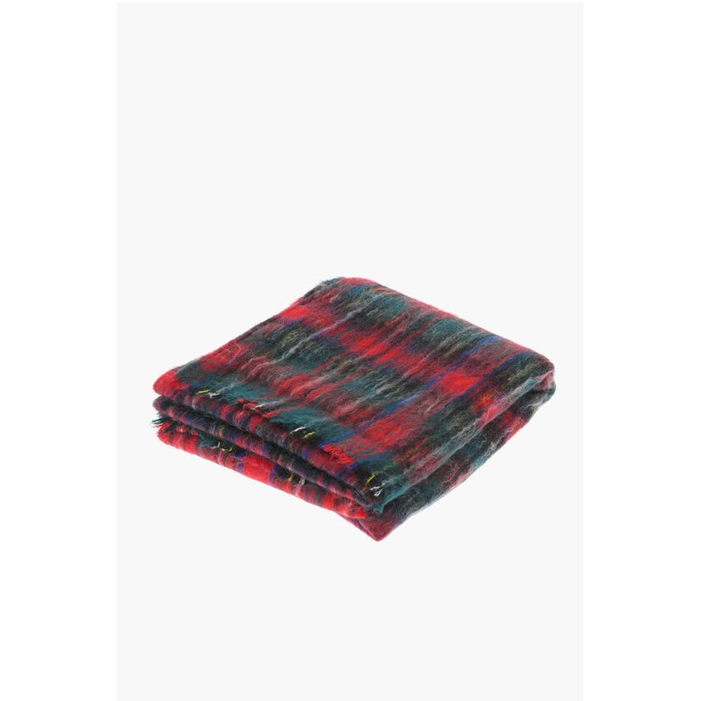 Saint Laurent Multicolor Mohair Blend Scarf