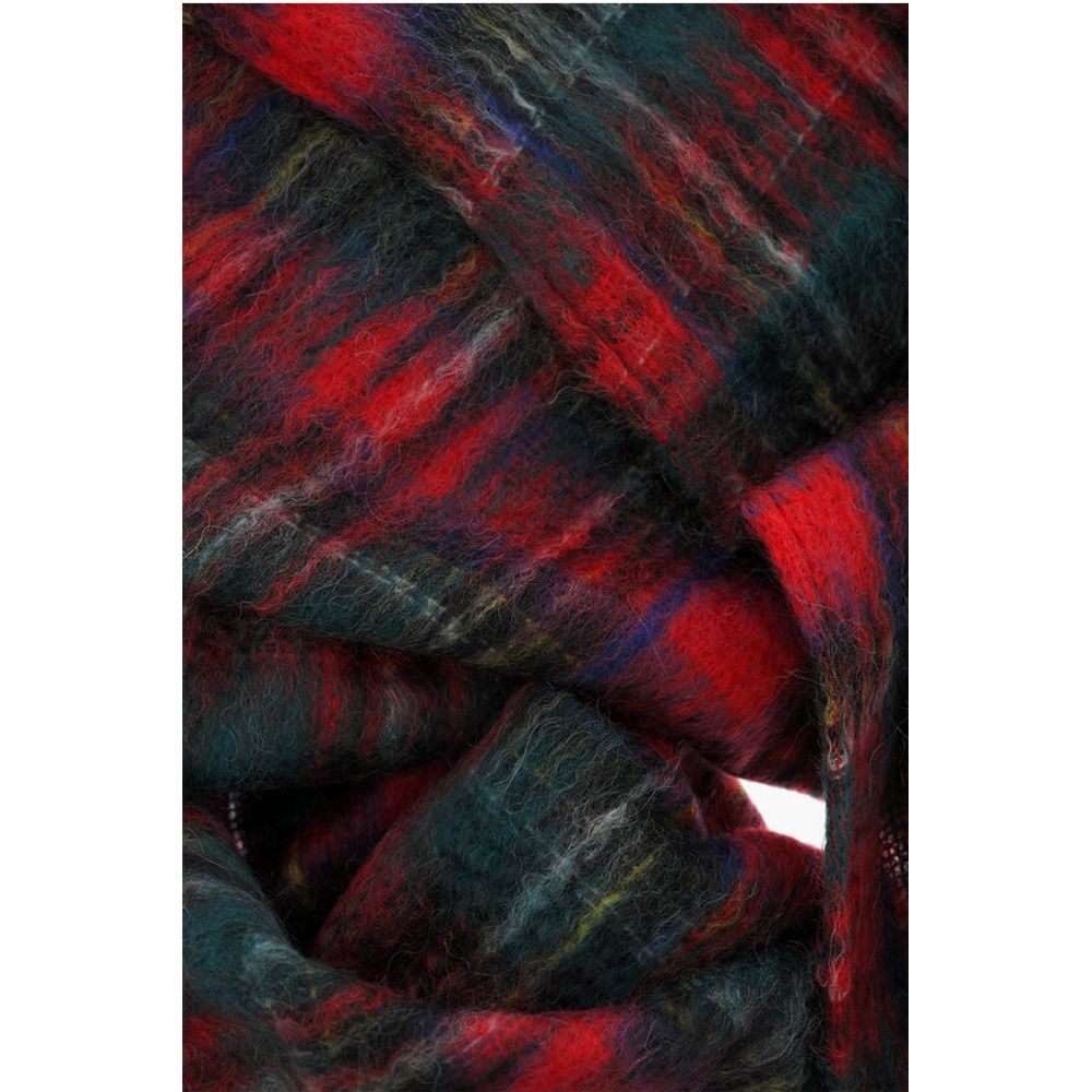 Saint Laurent Multicolor Mohair Blend Scarf