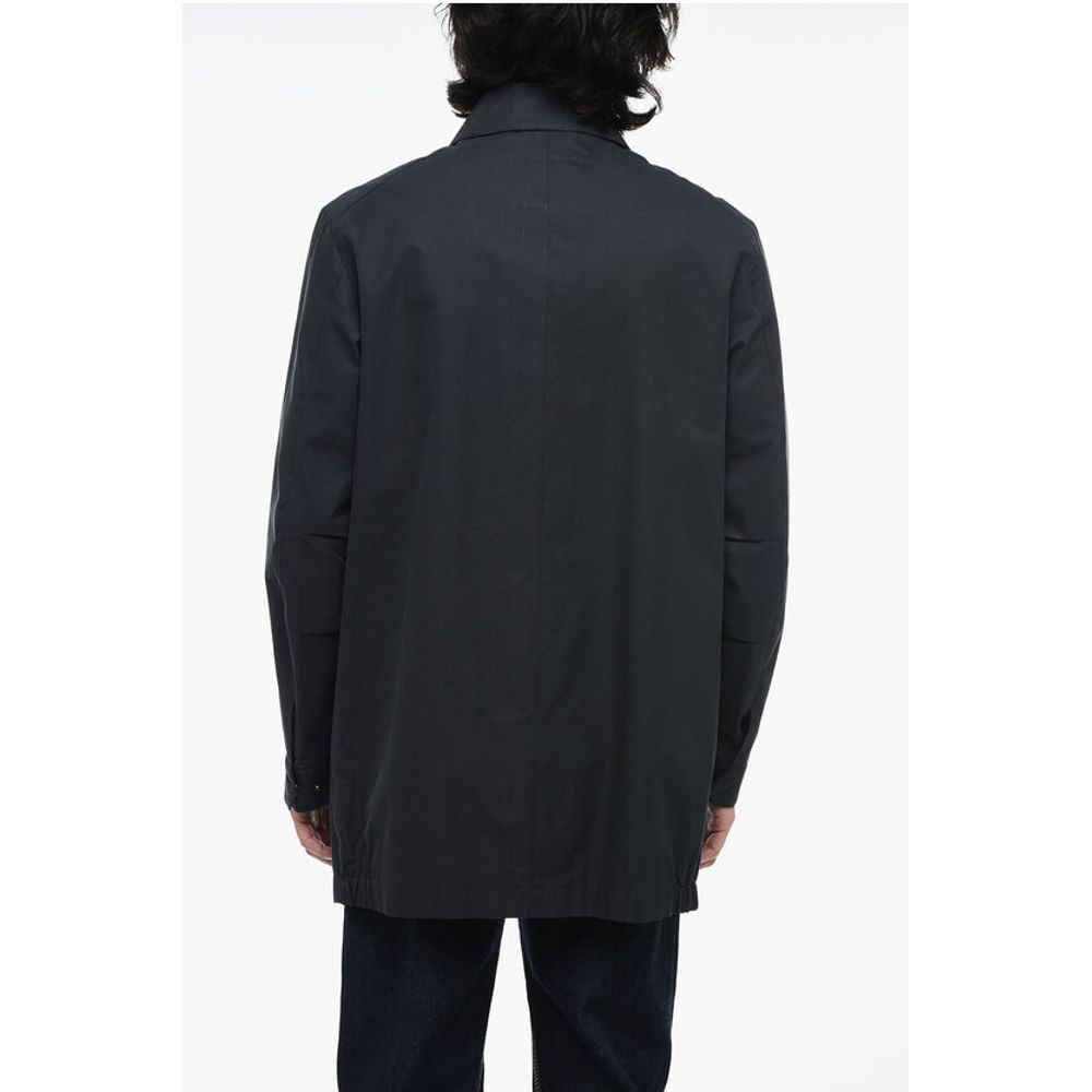 Corneliani Long Overshirt with Hidden Placket