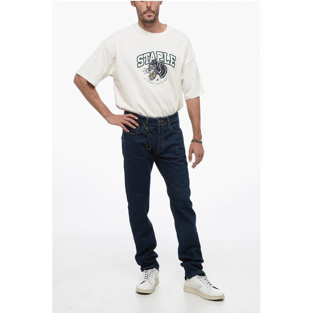 Incotex Mid-Waist Regular Fit Jeans 18cm