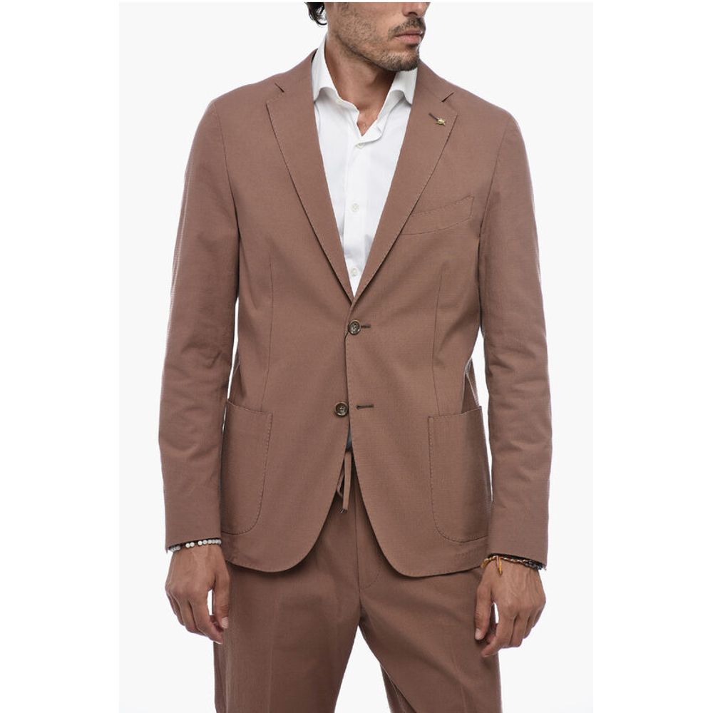 Corneliani CC COLLECTION Piquet Cotton REWARD Unlined Suit