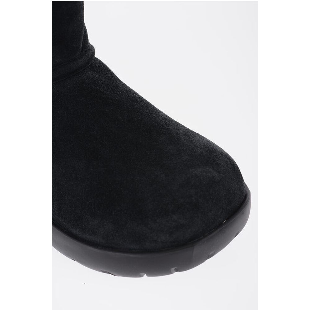 Bottega Veneta Shearling SNAP Ankle Boots with Logo Application
