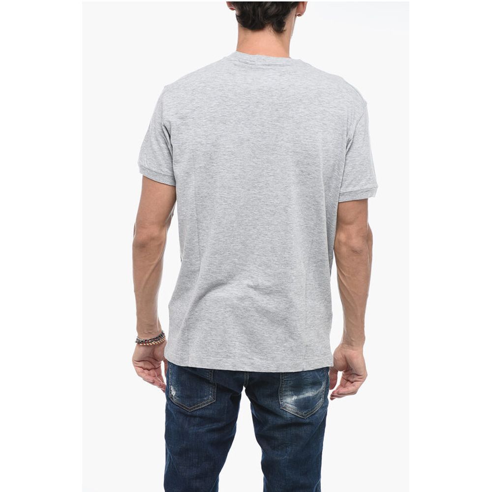 Dsquared² Crewneck T-Shirt with Logoed Chest Pocket
