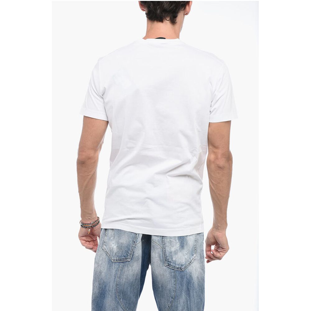 Dsquared² Crewneck T-shirt with Logo Print
