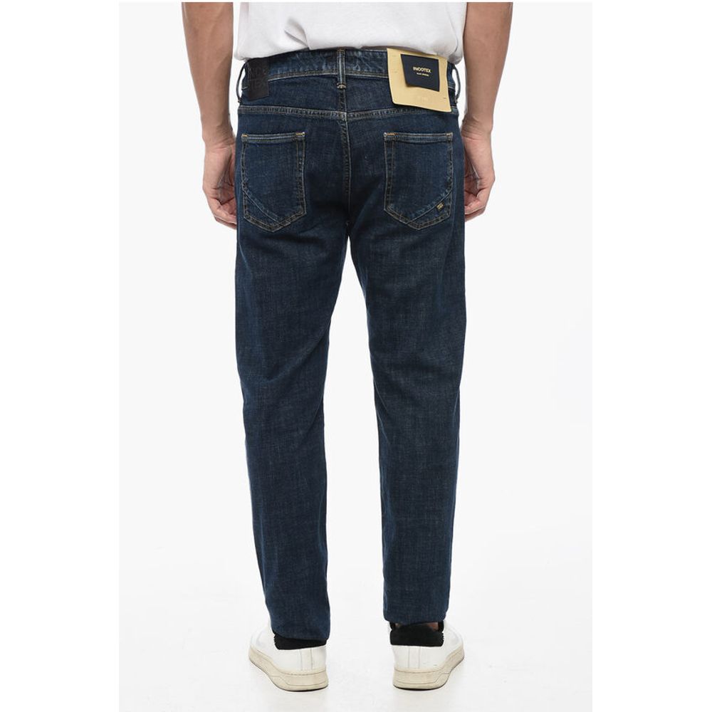 Incotex Cotton Stretch Slim Fit Jeans 18cm