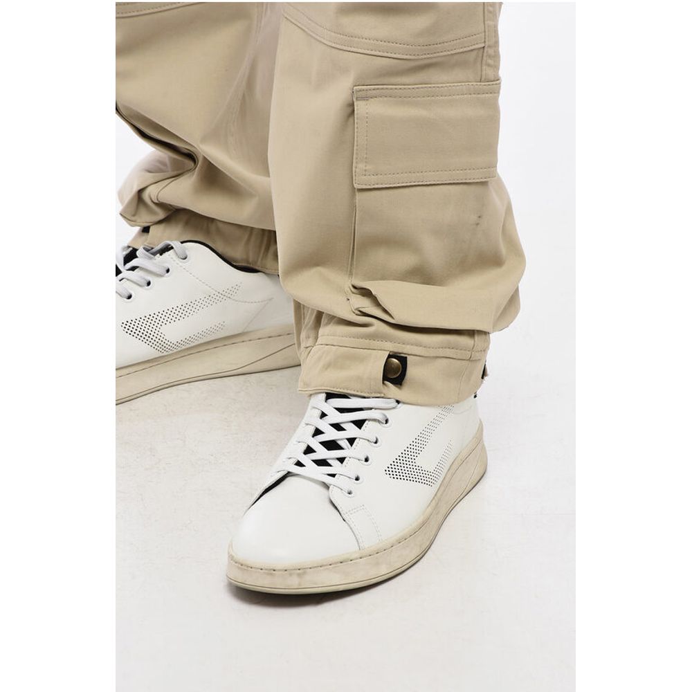 Cultura Cotton Cargo Pants with Golden Button
