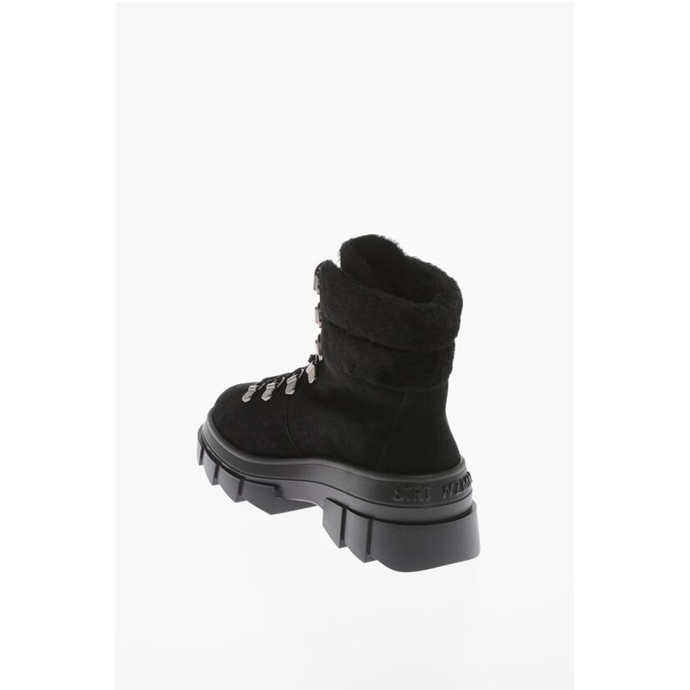 Stuart Weitzman Suede Leather HIKER CHILL Boots