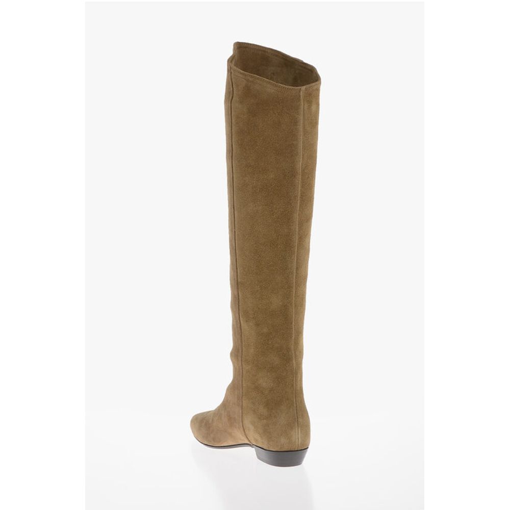 Isabel Marant Suede Knee-Lenght CITY Boots