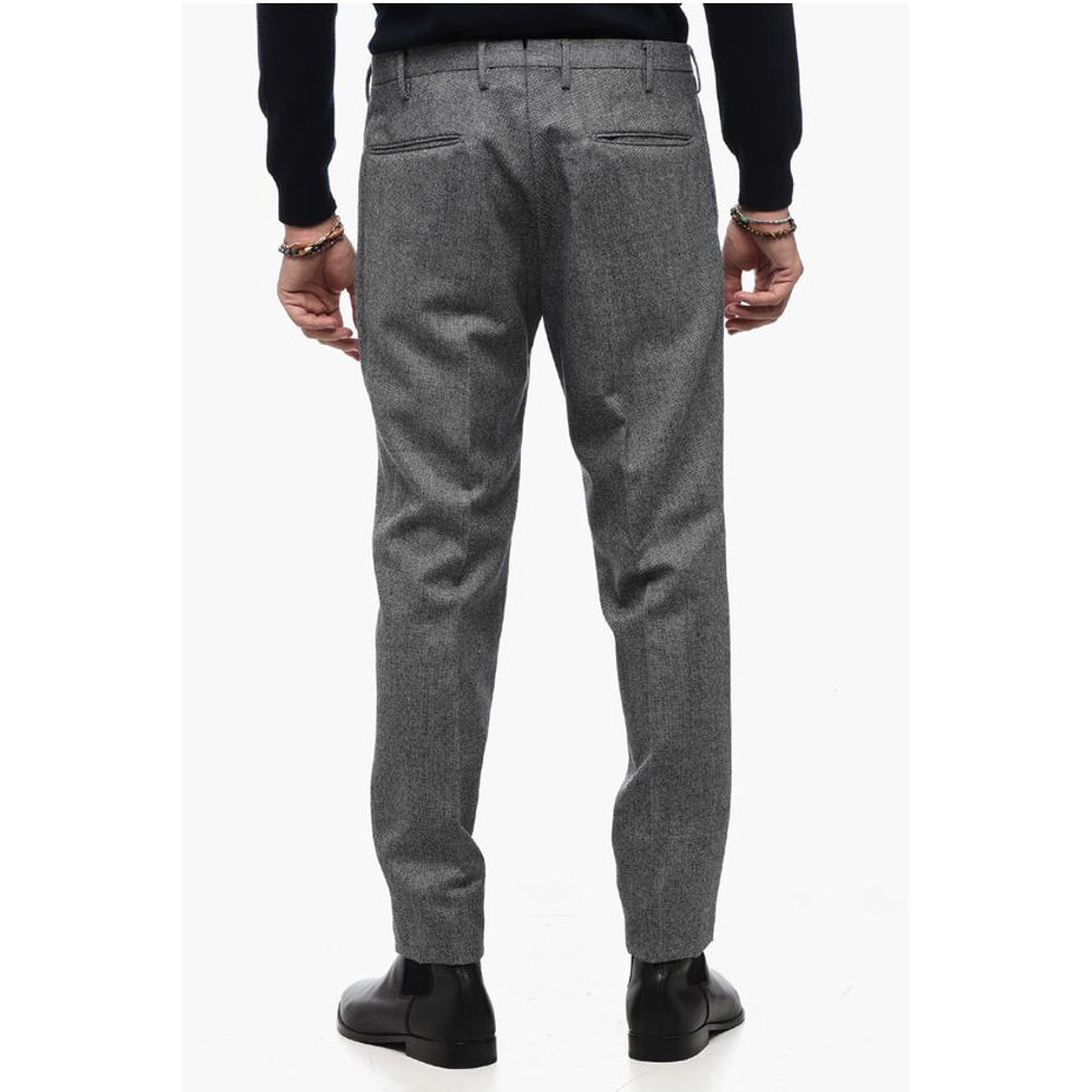 Incotex Regular Waist Virgin Wool Pants