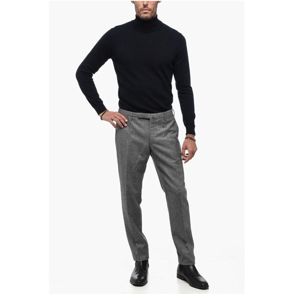 Incotex Regular Waist Virgin Wool Pants