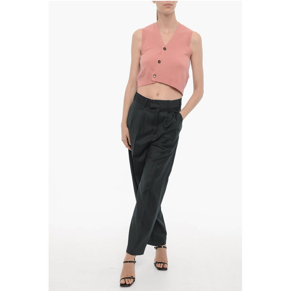 Eudon Choi Double-Pleat Wool and Cashmere Pants