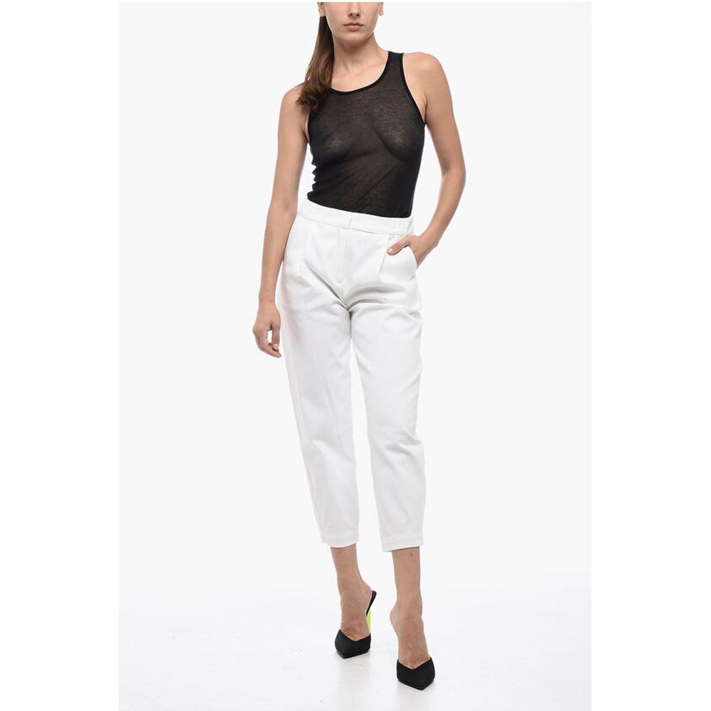 Edra Pleated Cropped Pants