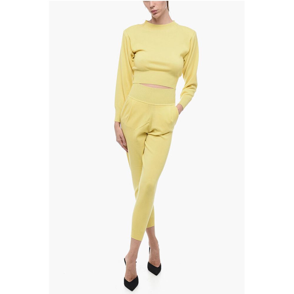Art Essay Cashmere MAYA Joggers with Pleats