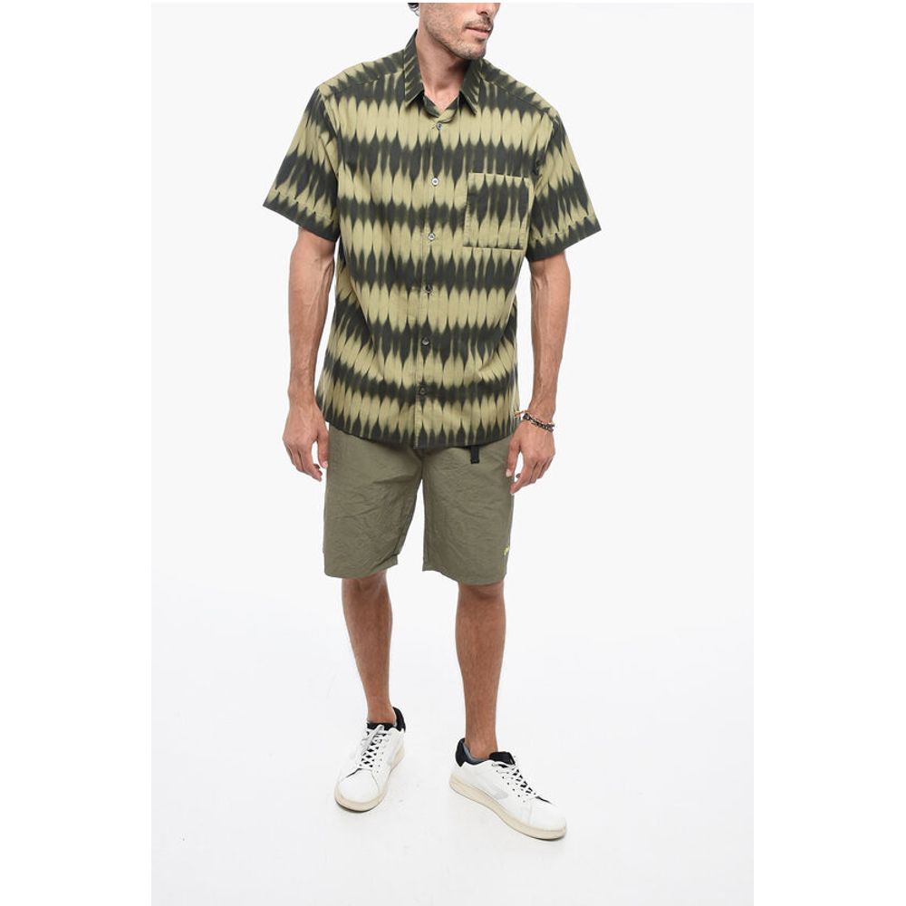 A.P.C. Tie-Dye Print Short Sleeved Shirt