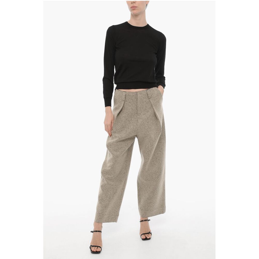 Ader Error Wool Blend Single Pleat Pants