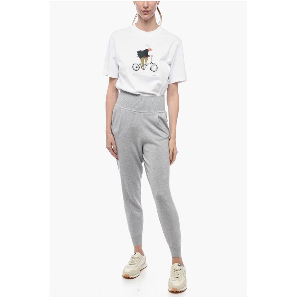 Art Essay Cashmere Joggers Pant with Pleats