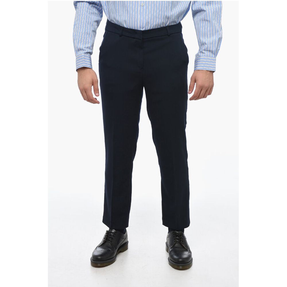Edra Front-pleated Cigarette Pants