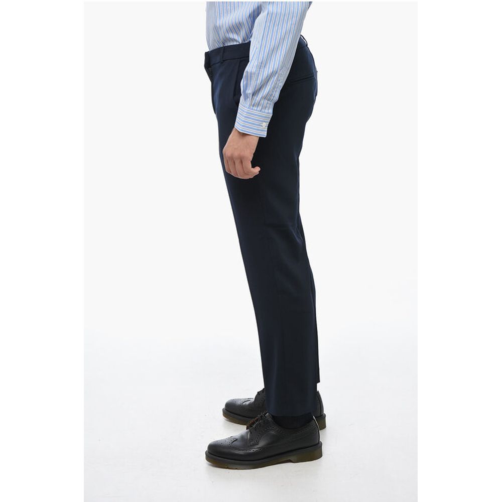 Edra Front-pleated Cigarette Pants