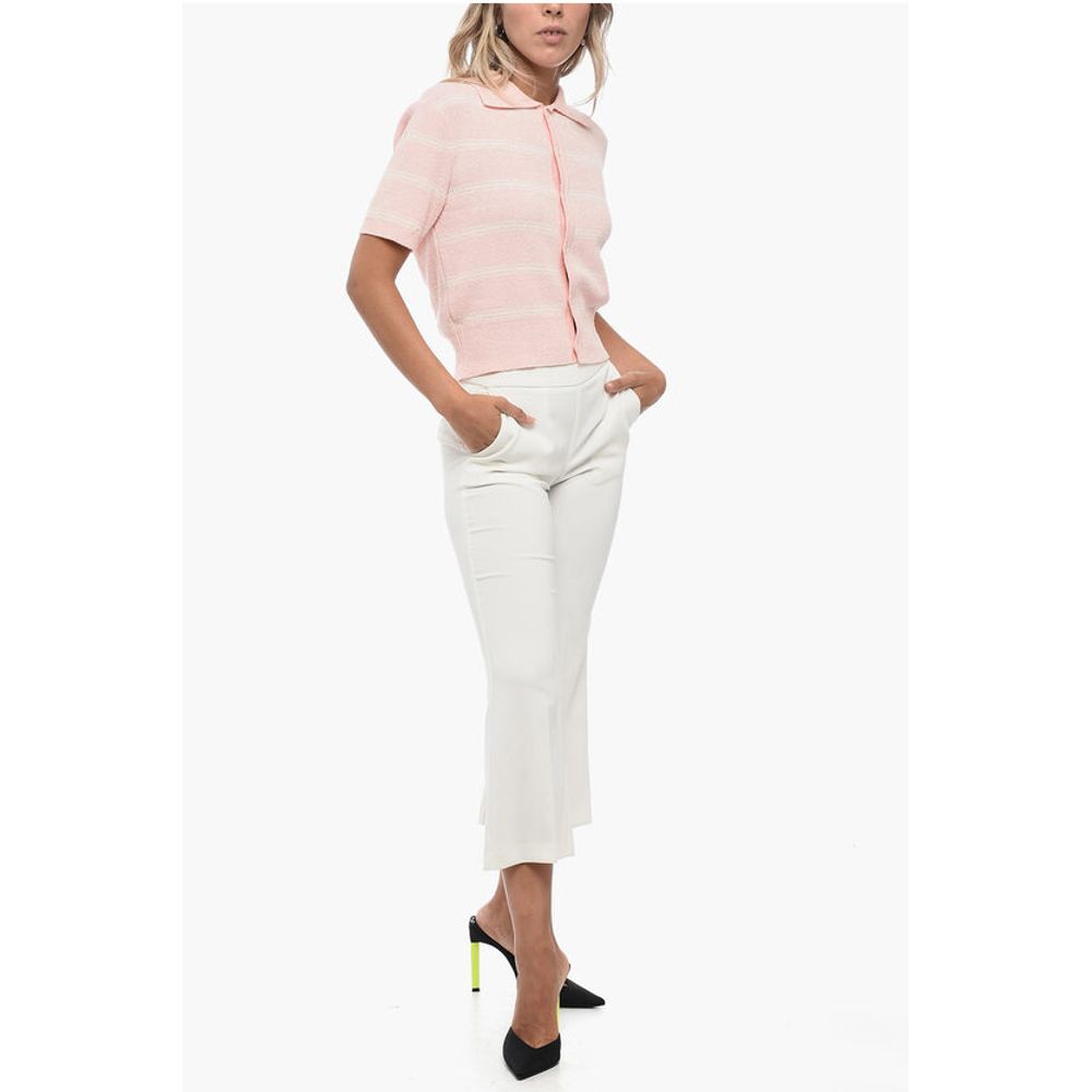 Edra Flared Pants with Side Slit