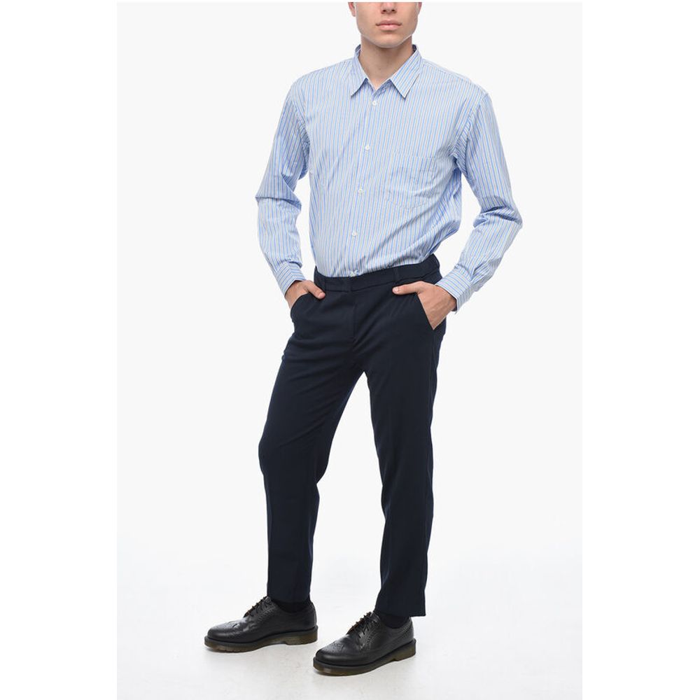 Edra Front-pleated Cigarette Pants