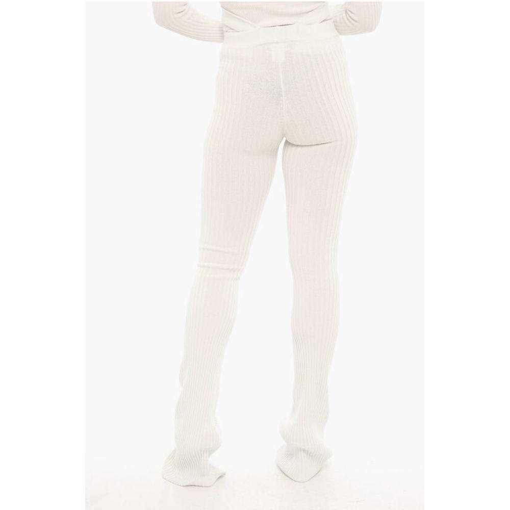 Ribbed Boot Cut Pants