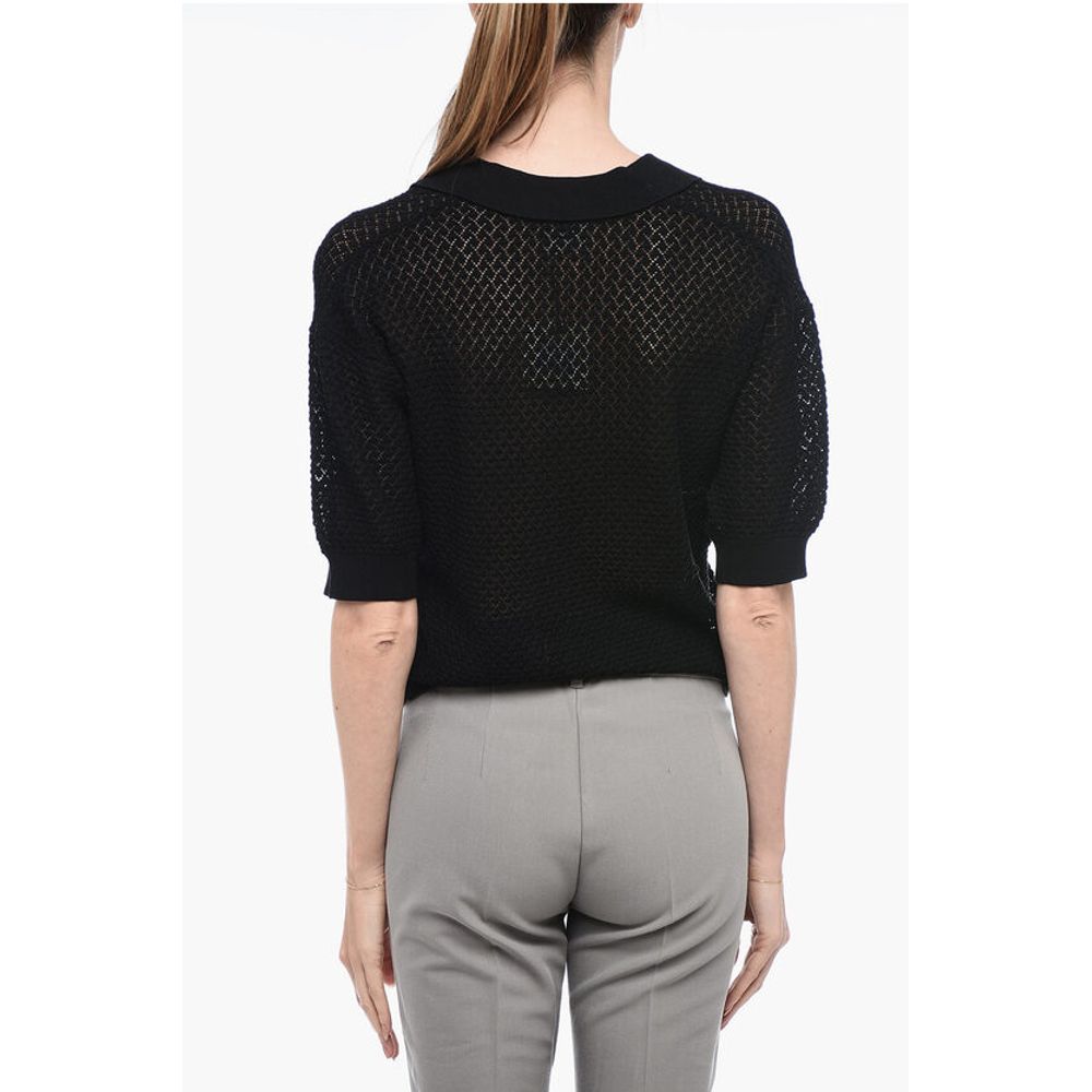 The Garment Openwork TANZANIA Polo with Cuffs